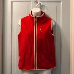 Red fleece vest by Extreme Limit size 14/16